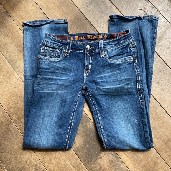 Women’s Rock Revival jeans size 30 - Picture 2 of 9